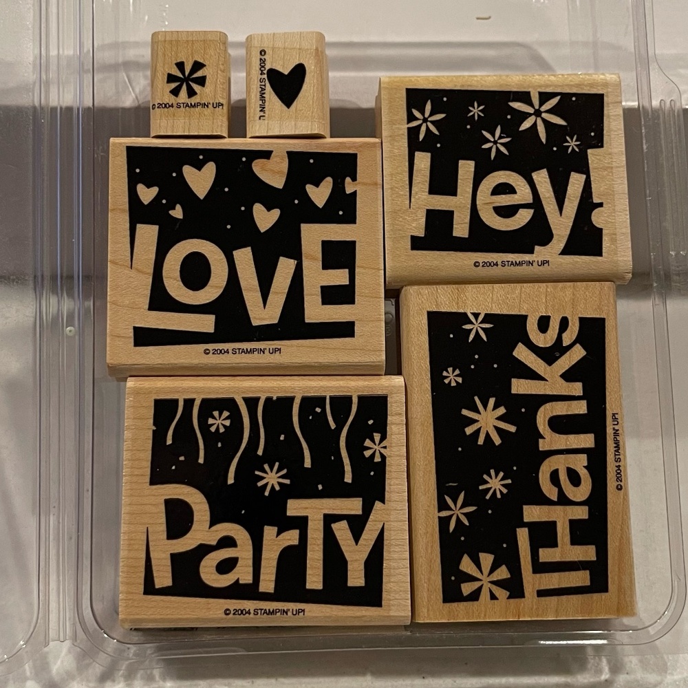 Stampin’ UP! WORD PLAY 2004 NEVER USED